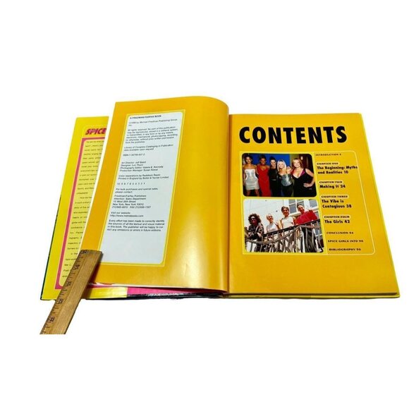 Spice Girls And Then there Were Four M Ellen Milnes Book HC DJ 1998 - Picture 7 of 15